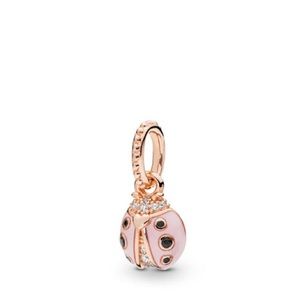 Pandora LUCKY PINK LADYBIRD PENDANT